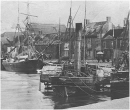 The steam tug Promise at Wells, circa 1880